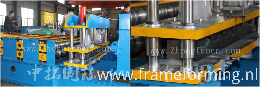 Glazed tile roll forming machine